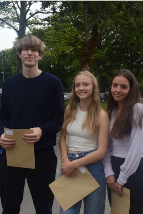 GCSE Results Day 2021 at Crispin School