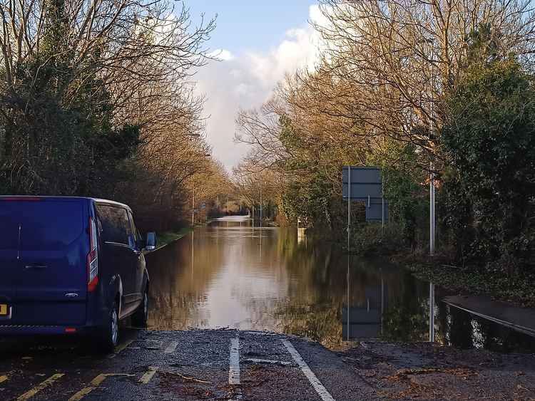 The area was severely flooded over the Christmas period.