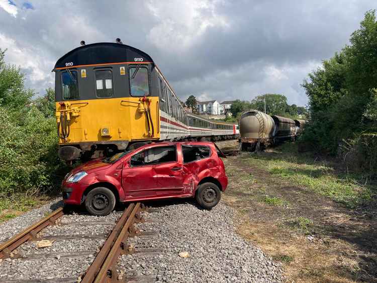 Fire and Rescue training exercise takes place at Barry Tourist