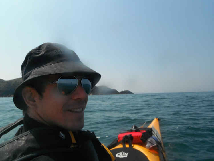 Paul on a kayaking trip