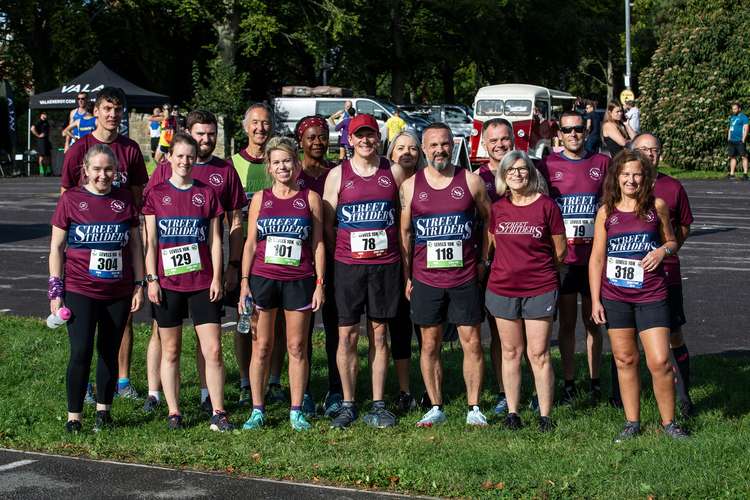 Street Striders out in force (Photo: Mendip Athletics Club)