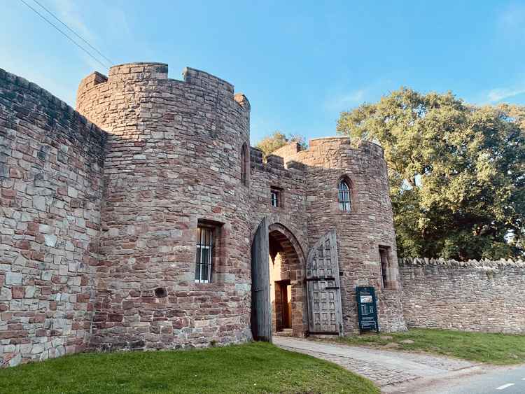 Beeston Castle gate