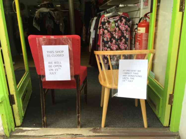 The Barnardo's charity shop in Bridge Street will reopen on July 15th.