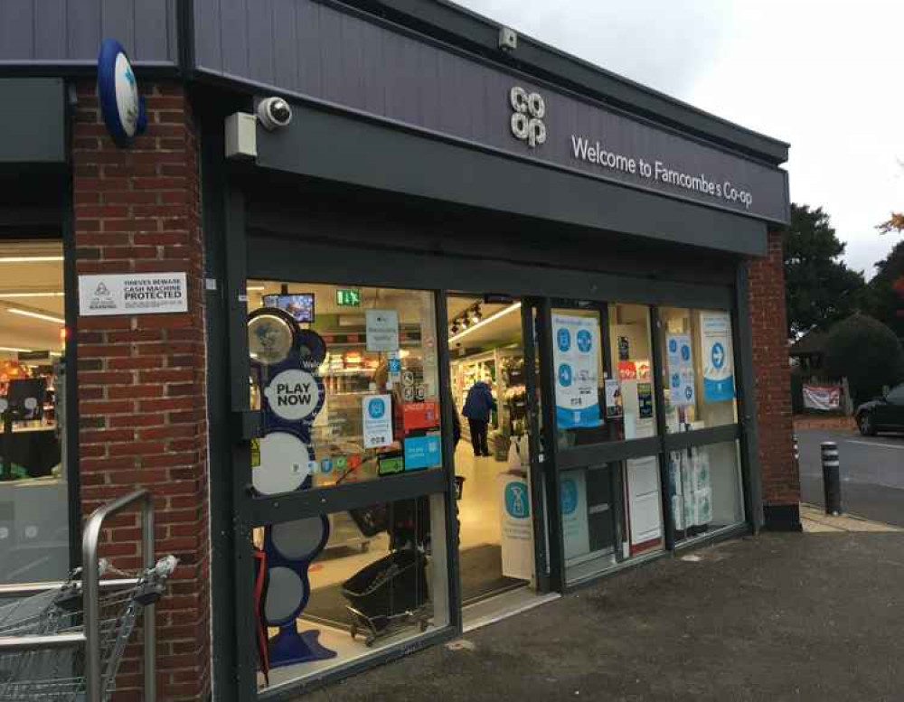 Farncombe's Co-op.