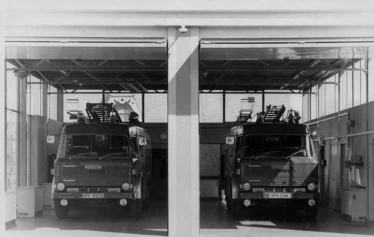 The Bridge Road station in 1972. Photo courtesy of Roy Squires.