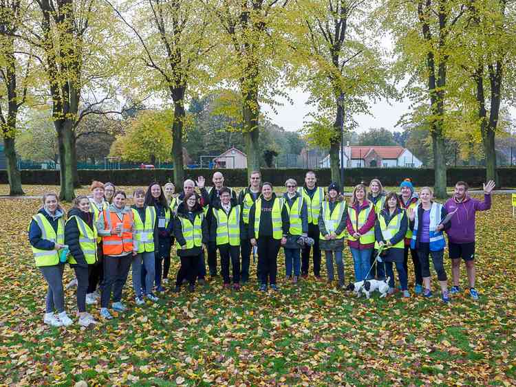 Wyndham junior parkrun volunteers. Photo: Richard_hallphoto