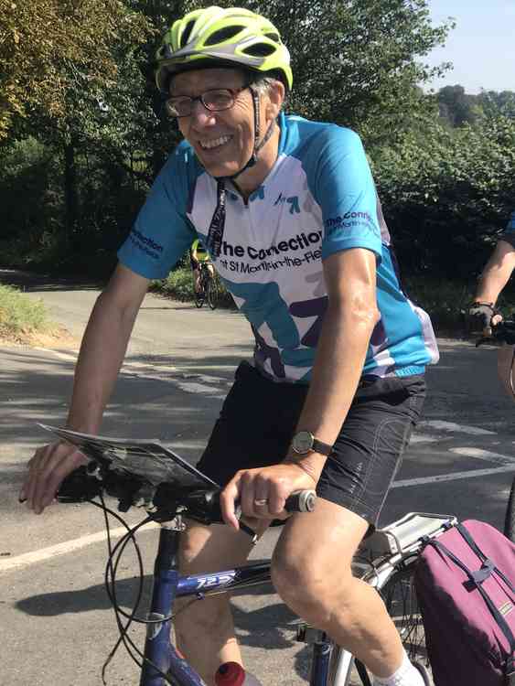 Friends of the Connection Chair Charles Woodd Cycling to London!