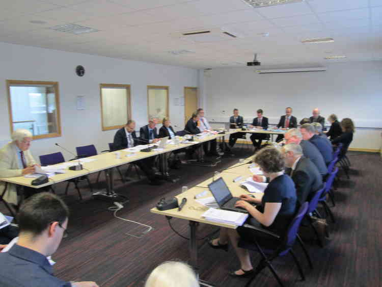 A traditional meeting (Picture kindly supplied by Cllr Ashley Baxter)