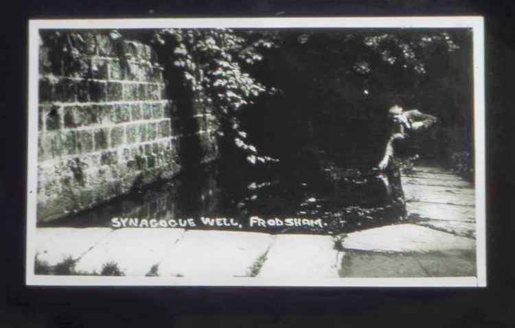 Synagogue Well. Image courtesy of Frodsham and District History Archives