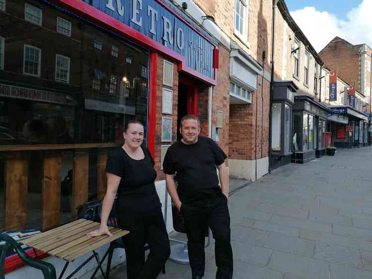 Lee and Stacey Doherty at Bar Retro