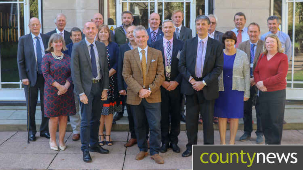 The council leaders in 2019