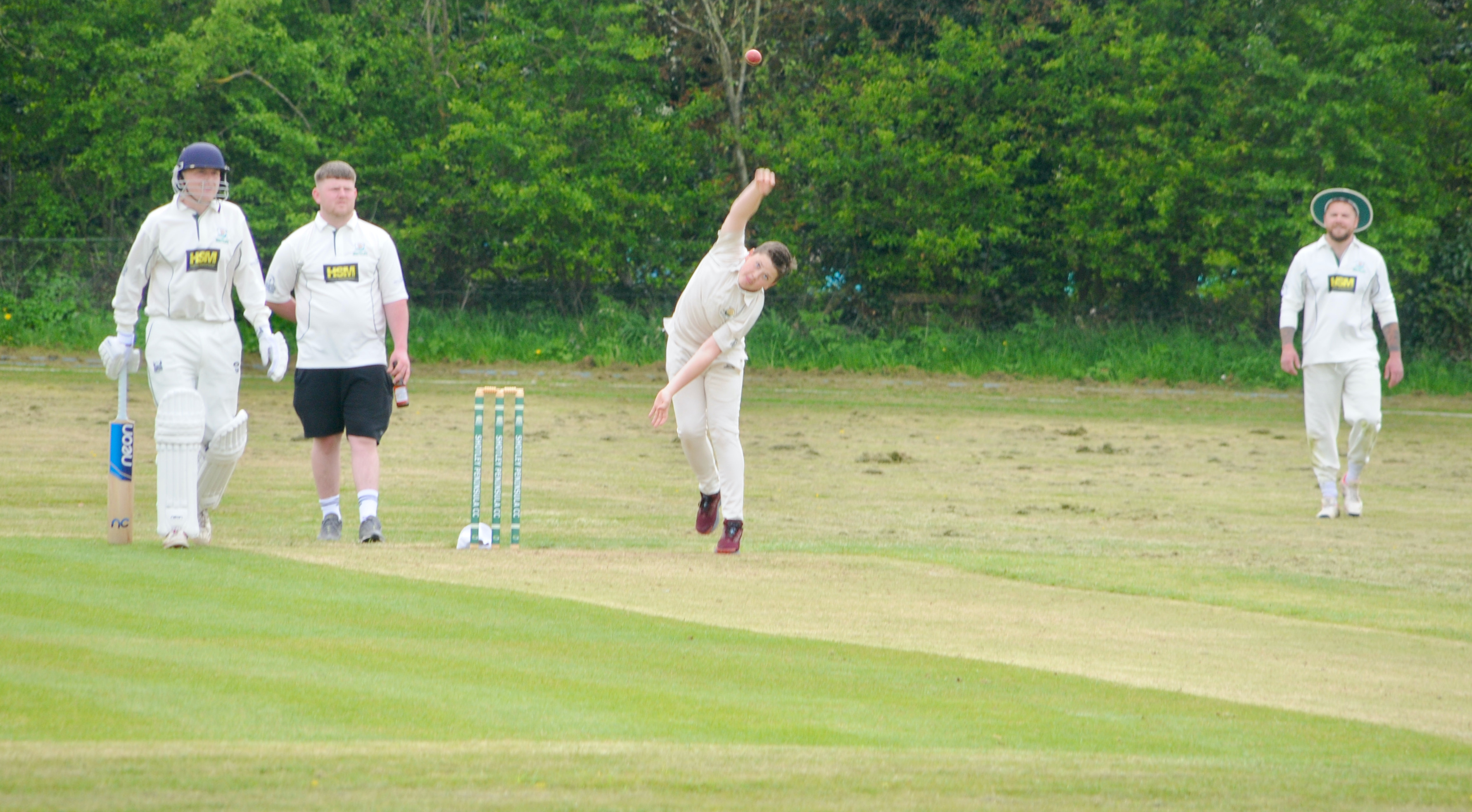 Bowling action (Picture credit: Peninsula Nub News)