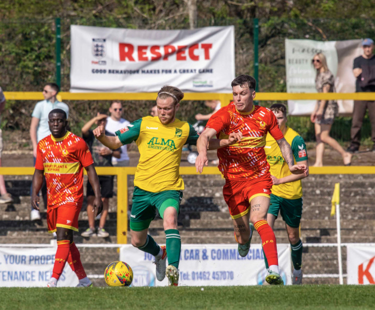 Read Pipeman's report as Hitchin Town lose to Peterborough Sports. PICTURE: Hitchin Town vs Banbury CREDIT: Peter Else 