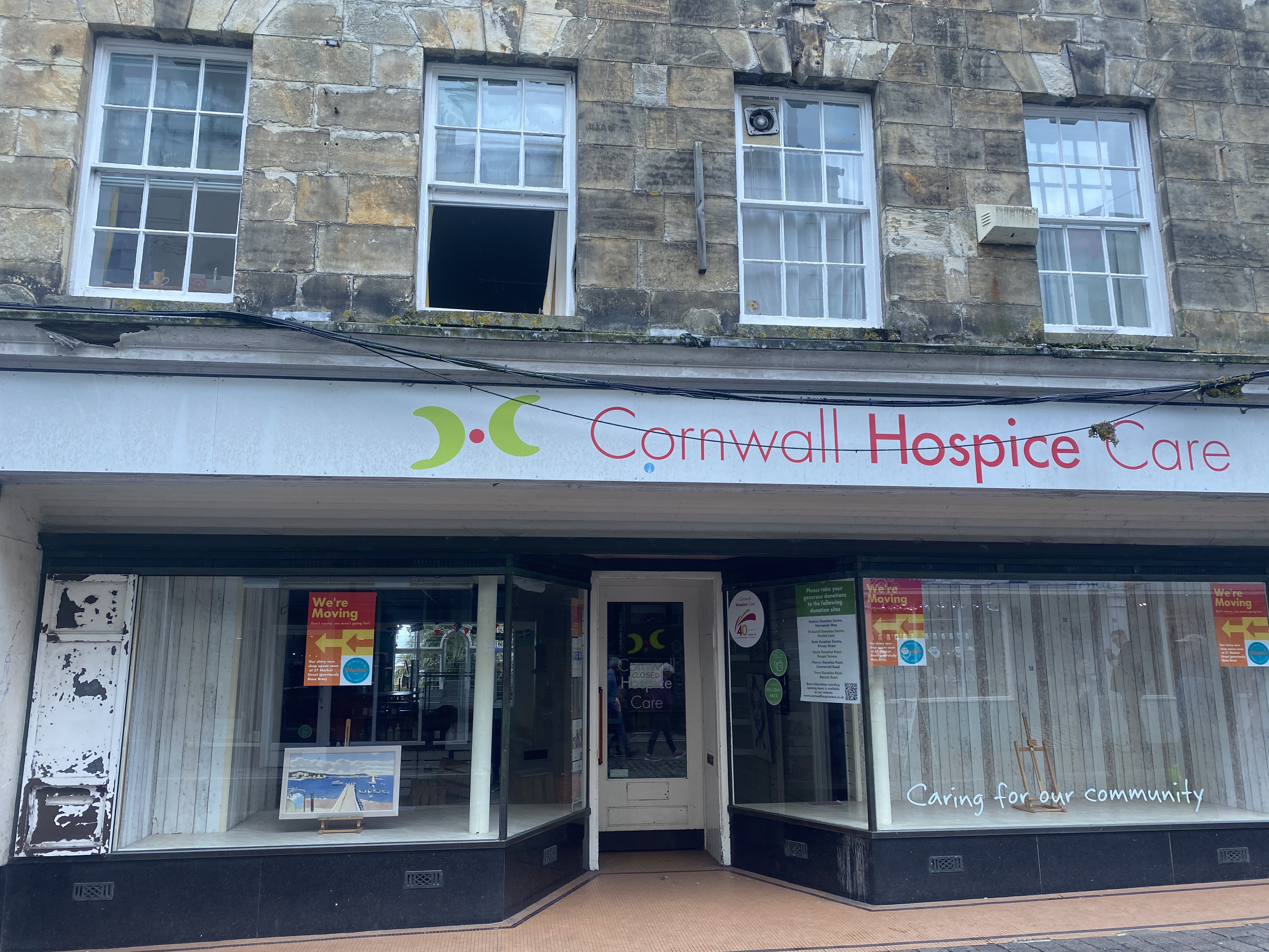 Cornwall Hospice Care had built up a well established base on Church Street.