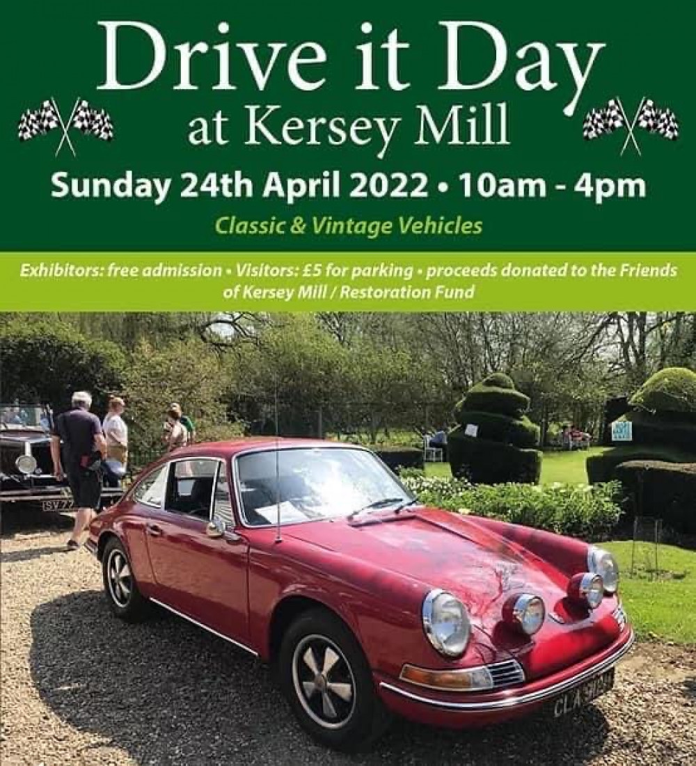 Drive it Day at Kersey Mill