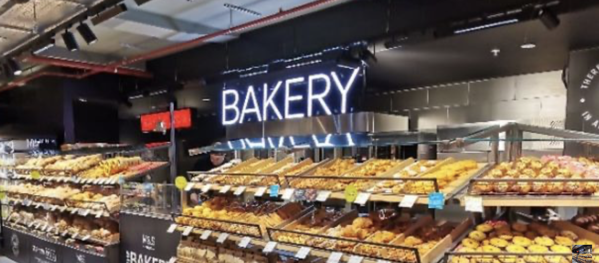 Take a sneak peek into the new M&S bakery. CREDIT: M&S