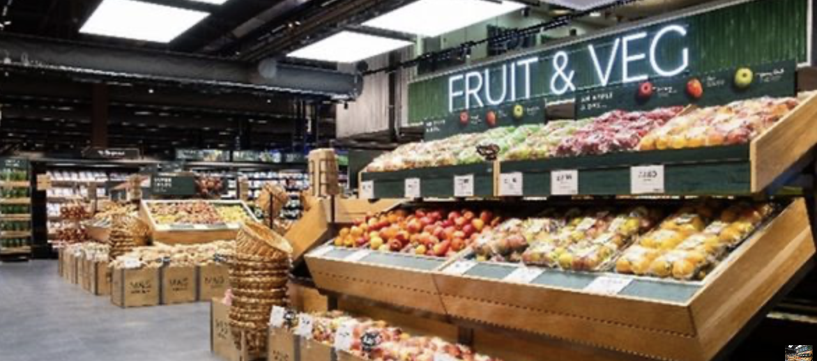 Take a sneak peek into the new M&S foodhall. CREDIT: M&S