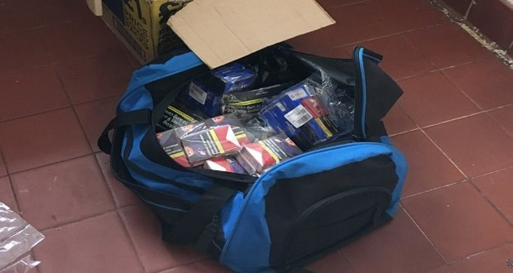 Seizures were made at three premises in North Staffordshire.