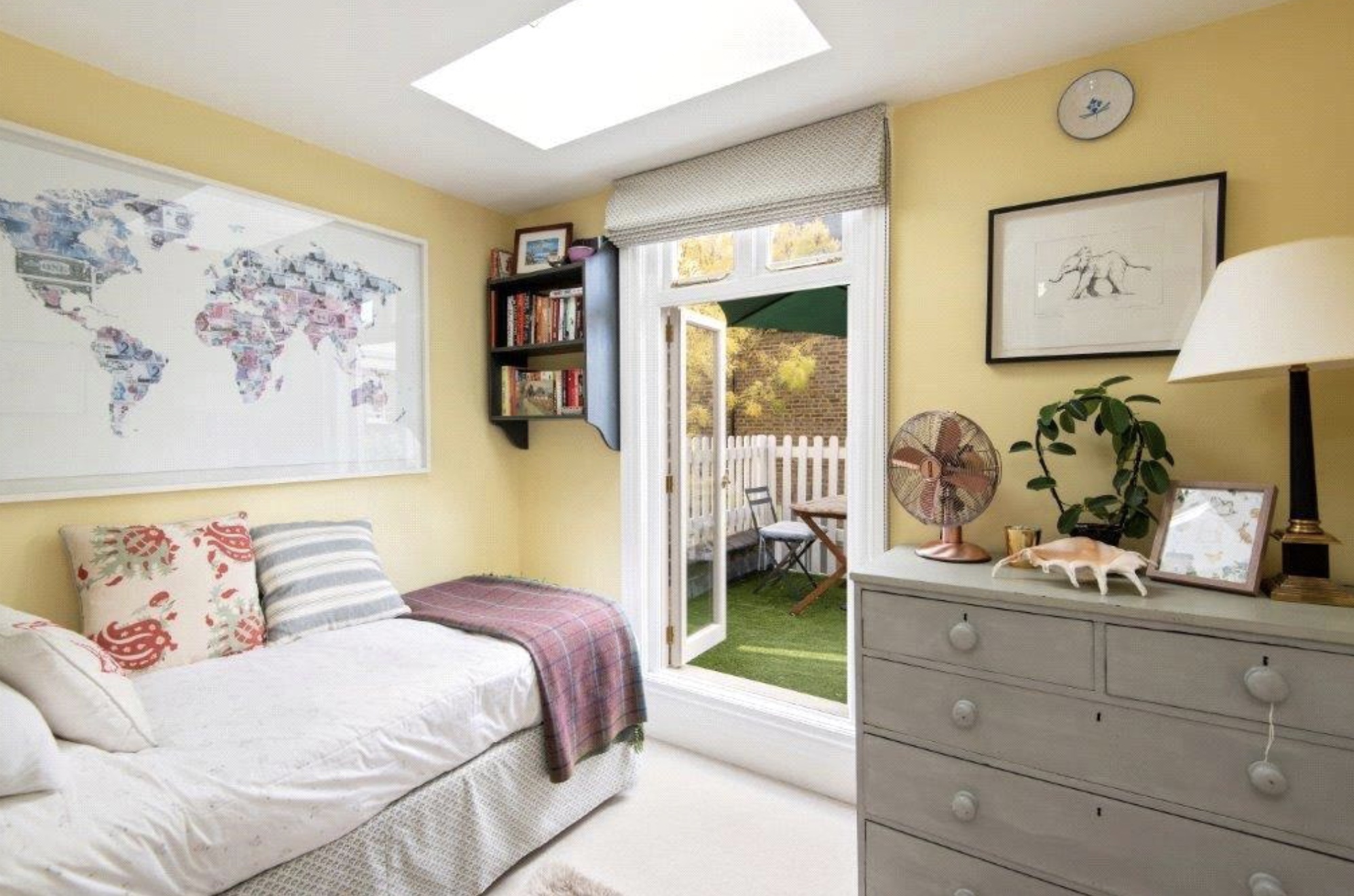 The third bedroom that would work well as a home office (credit: Chelwood Partners)