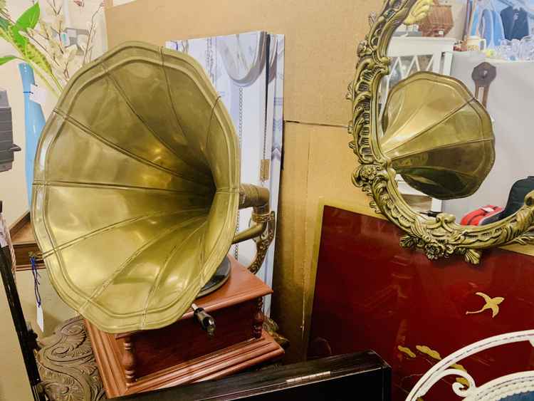 An old gramophone