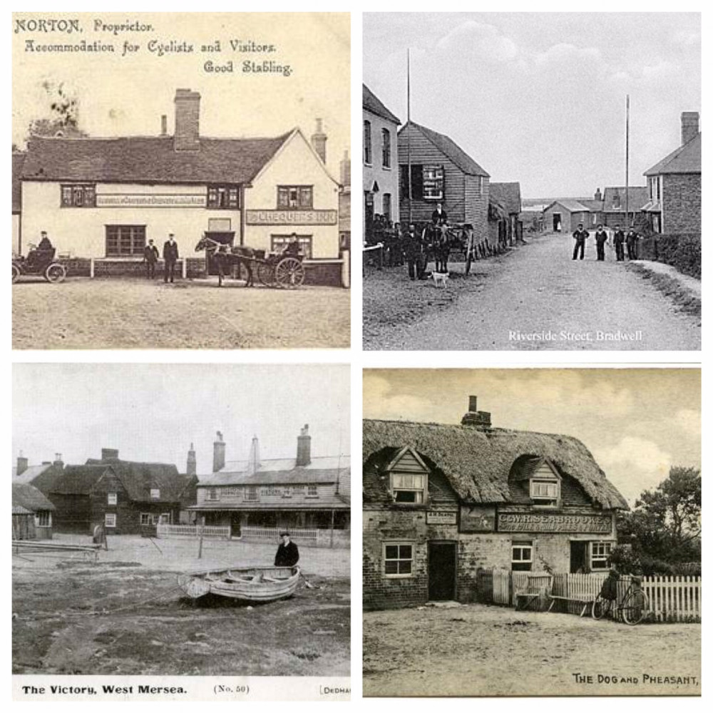 Some of the old smuggler inns of the Essex coast (Mersea Museum)