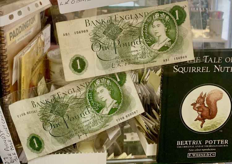 Old pound notes