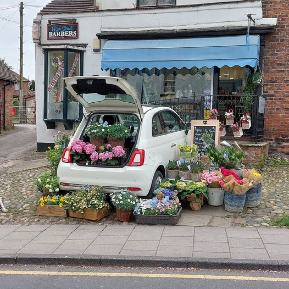 Photo: Flowers on the Cobbles 