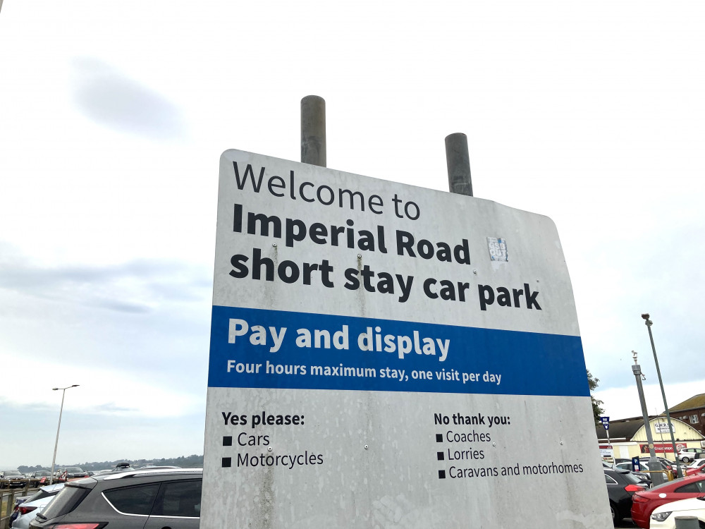 Imperial Road short stay car park sign (Nub News, Will Goddard)