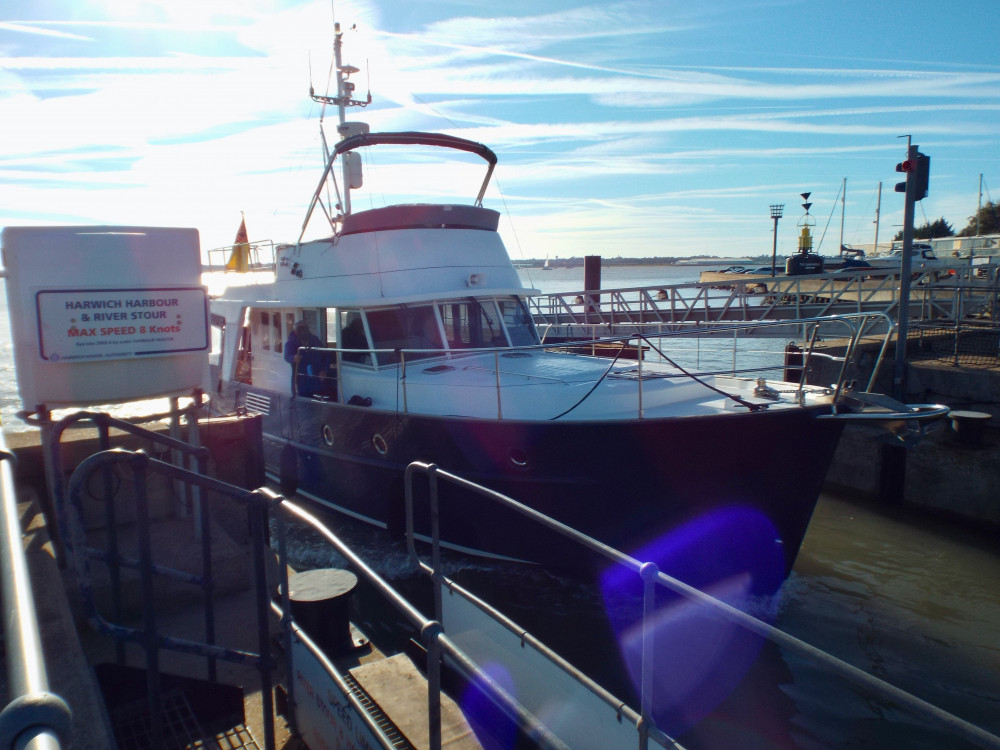 Shotley marina lock