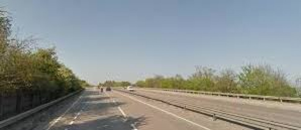 A14 partially closed