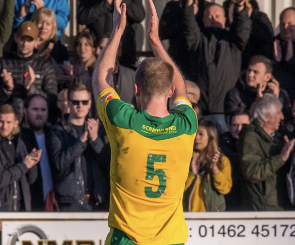 Hitchin Town legend Dan Webb. CREDIT: Peter Else 