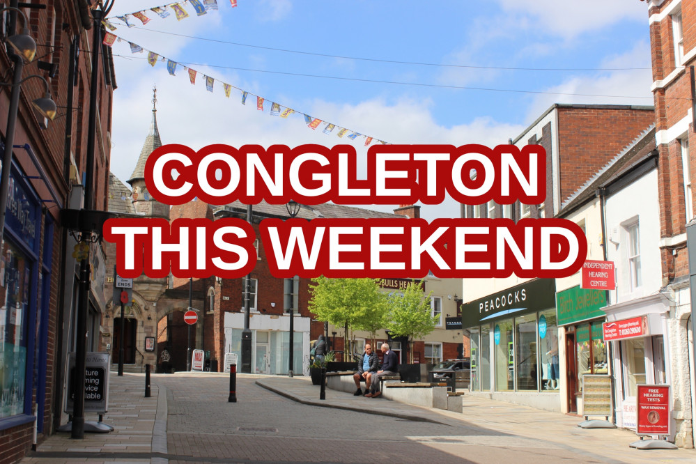 Congleton: Did we miss an event in our weekend preview of events? Nub it to our What's On section.