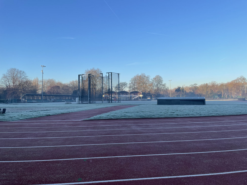 Gym membership also gives you access to their outside track