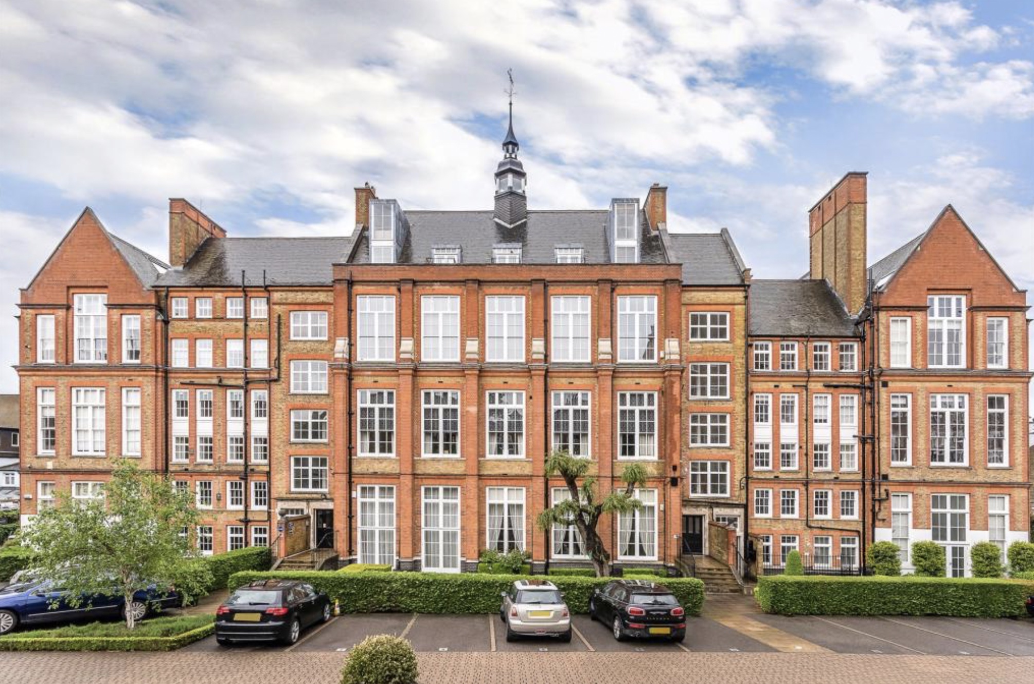 The property is within a converted Victorian school (credit: Hamptons Sales, Battersea & Wandsworth)