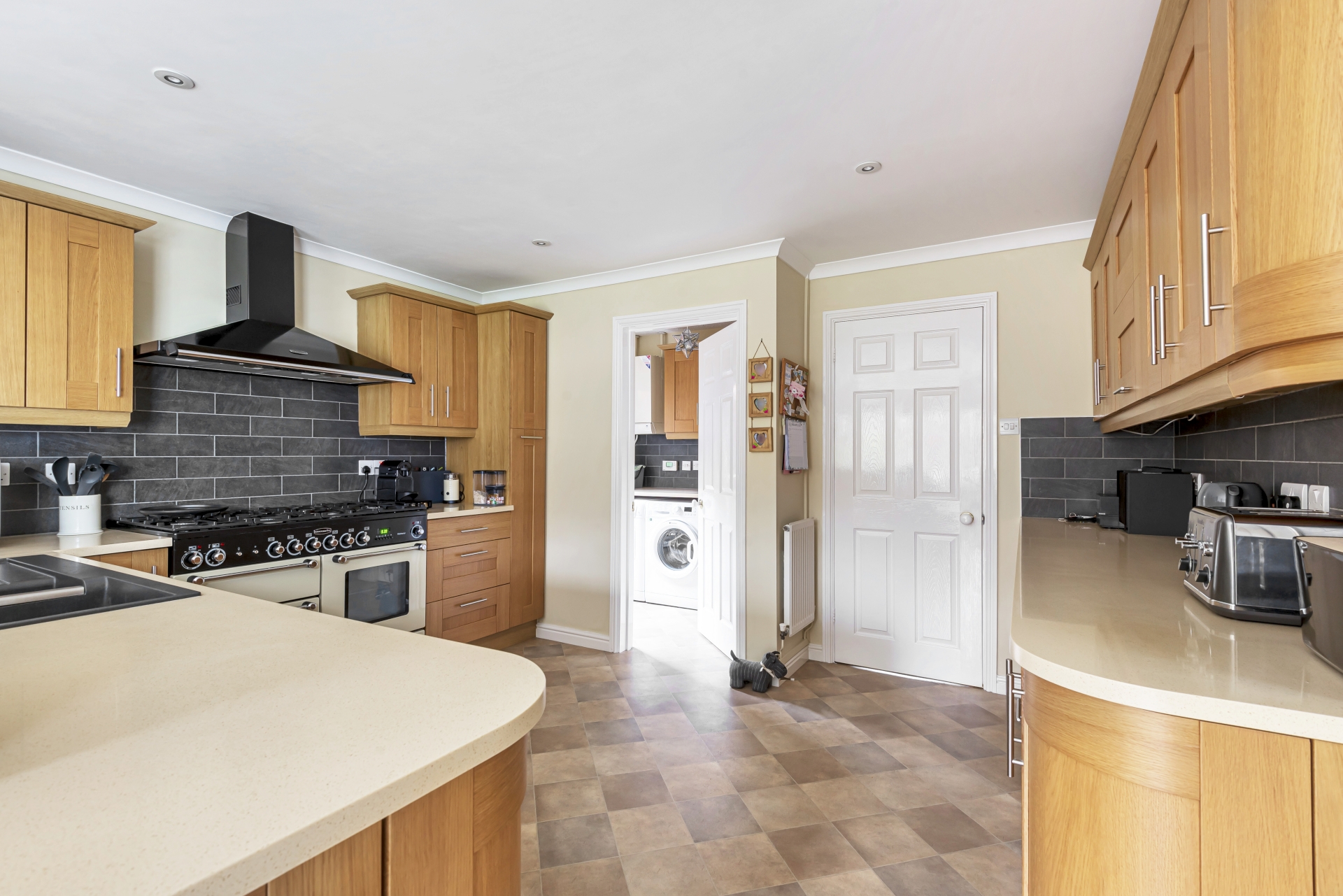 Kitchen - looking towards the utility room