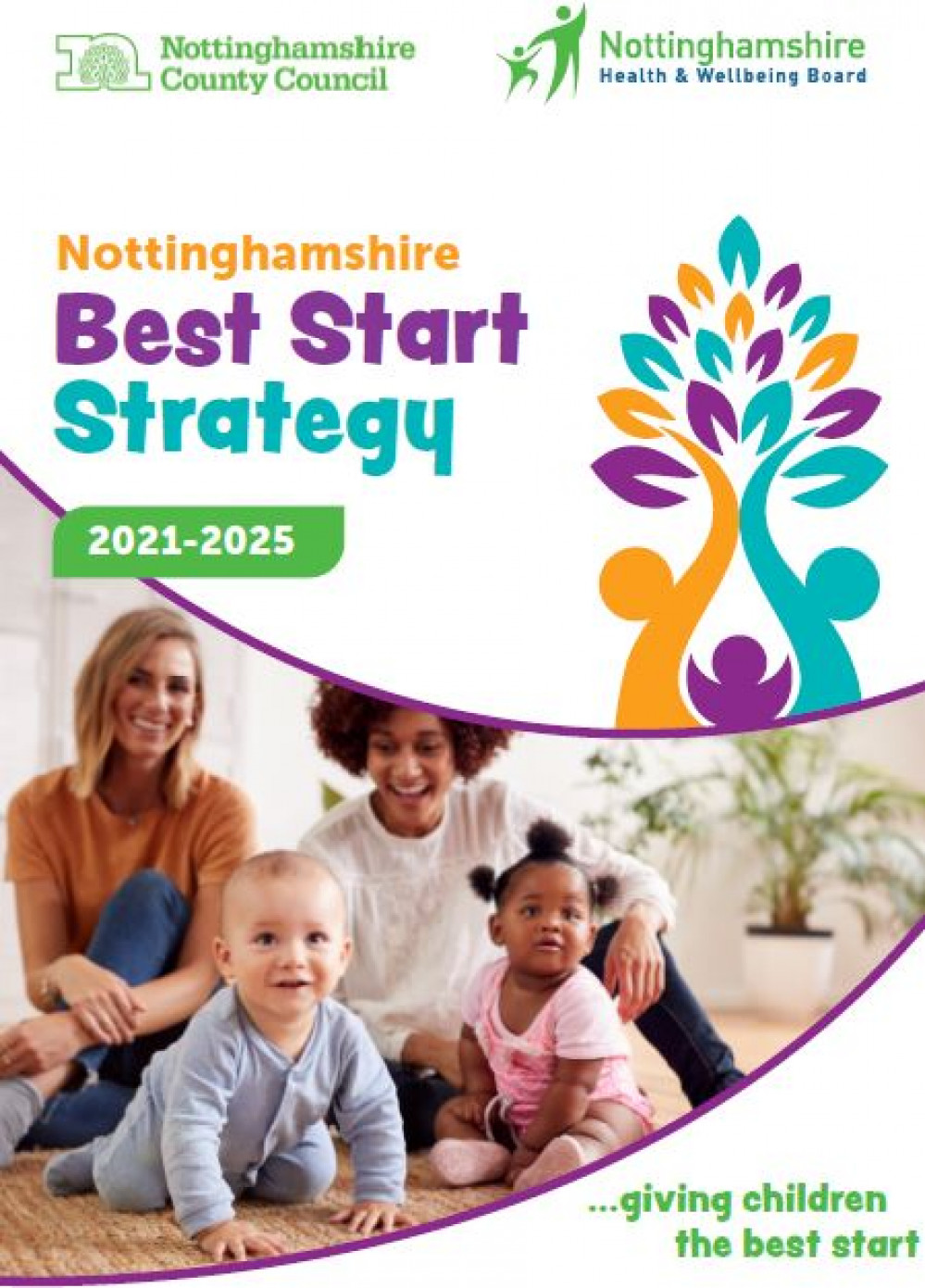 It is a year since Nottinghamshire County Council implemented the Best Start strategy for young families. Image courtesy of Nottinghamshire County Council.