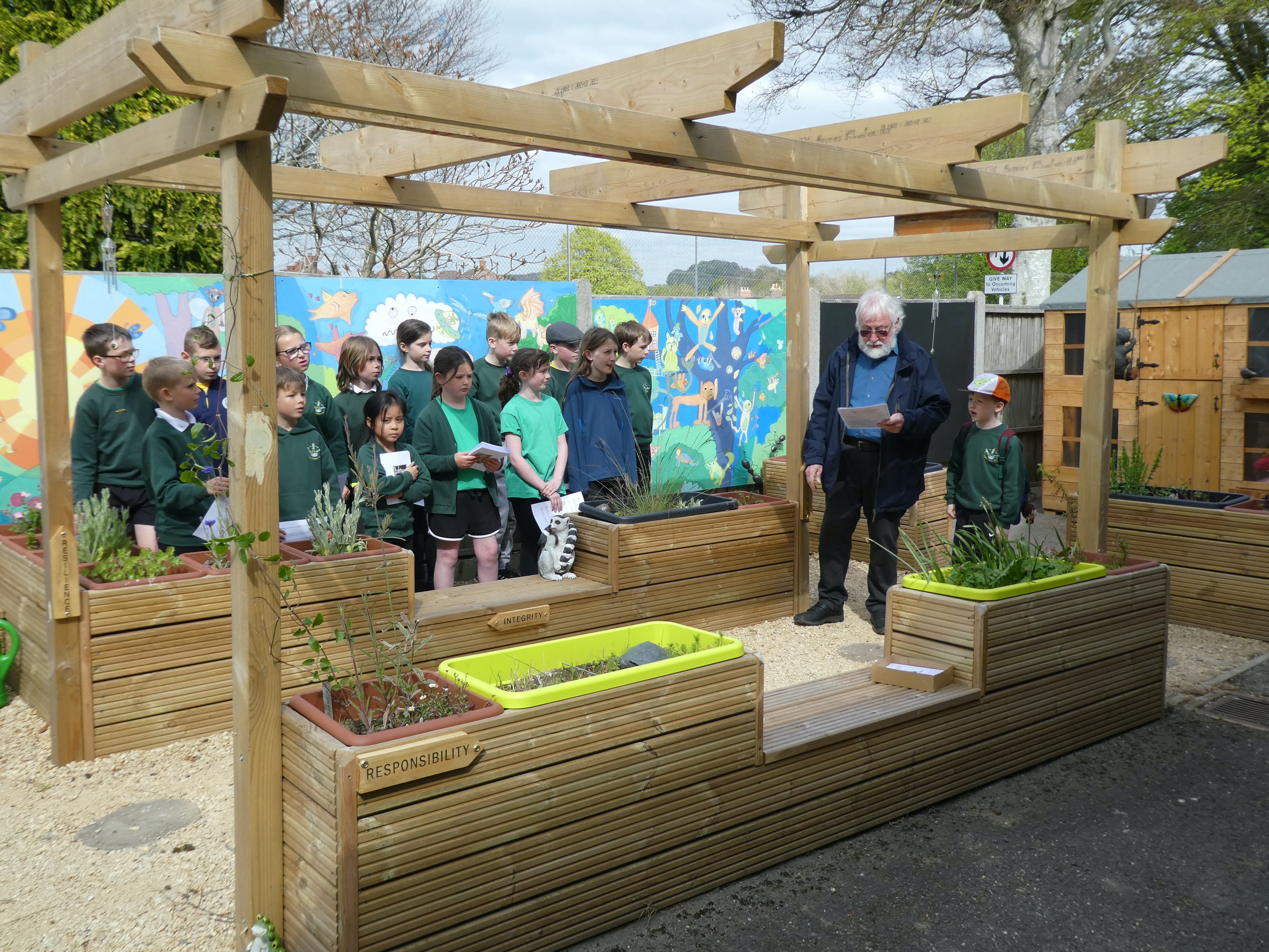 Branden's Trail has opened at Bridport Primary School