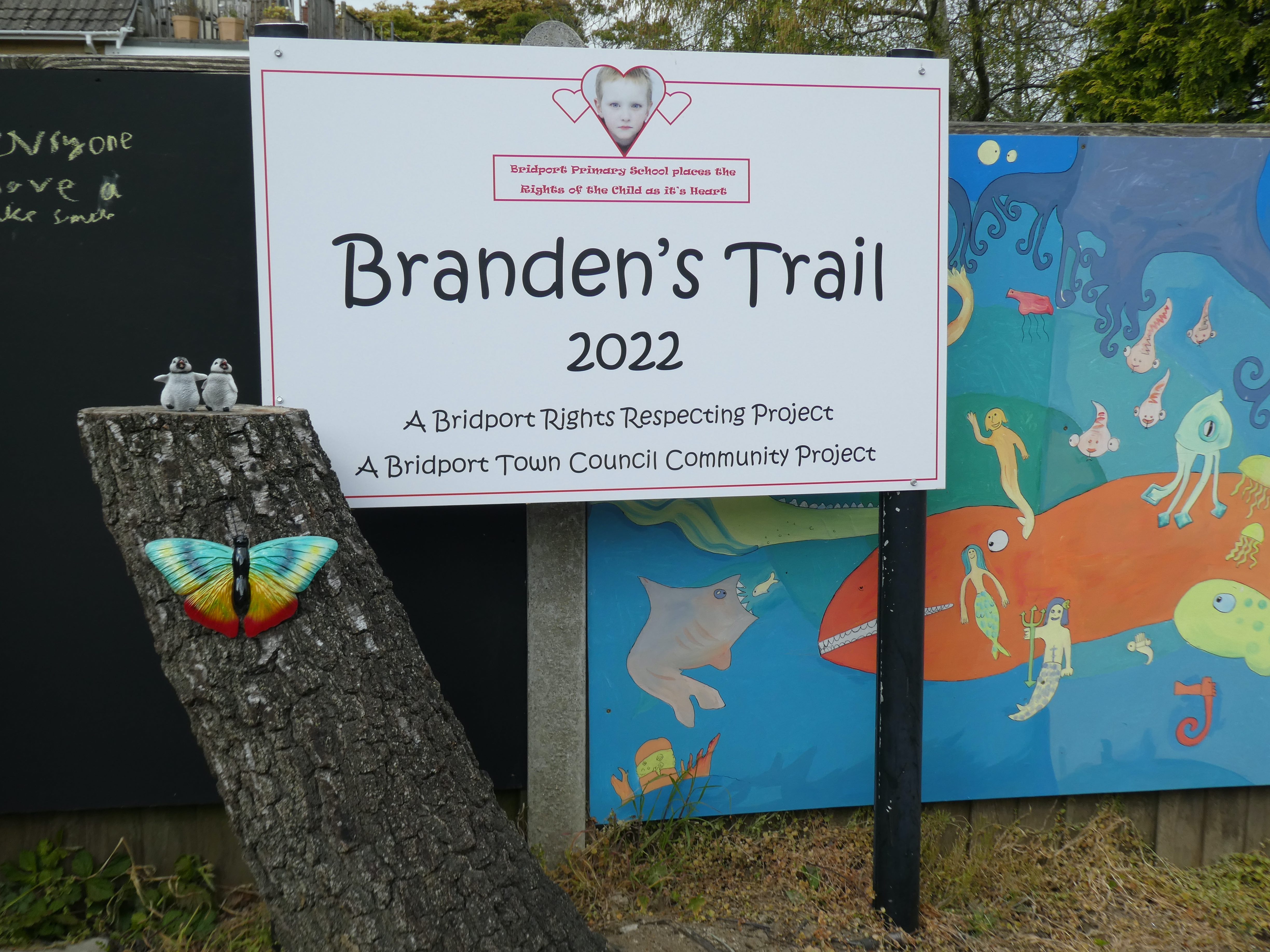 Branden's Trail has opened at Bridport Primary School