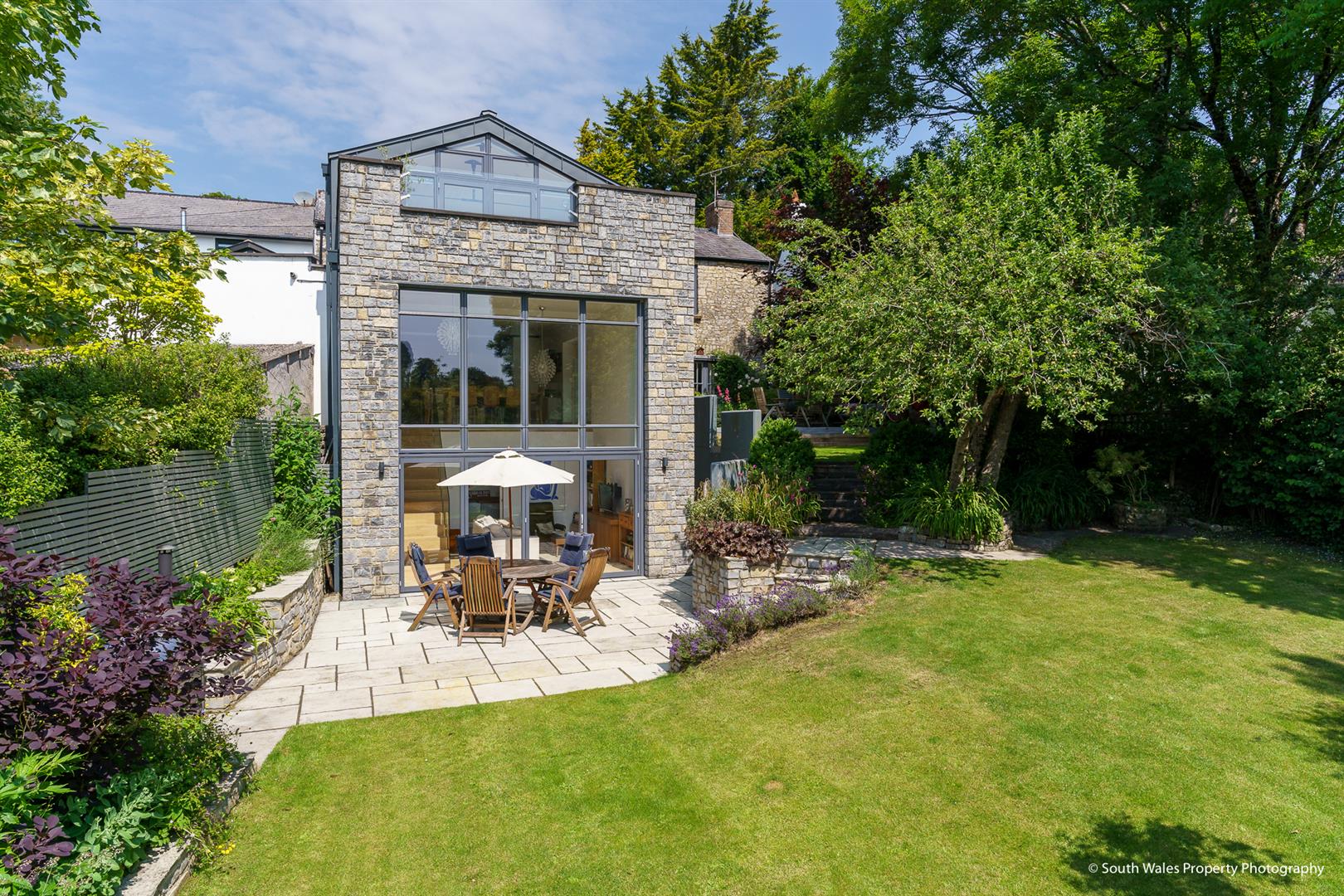 A beautiful four-bed, four-bath modern home with idyllic countryside views in Llanblethian near Cowbridge. (Image credit: South Wales Property Photography)