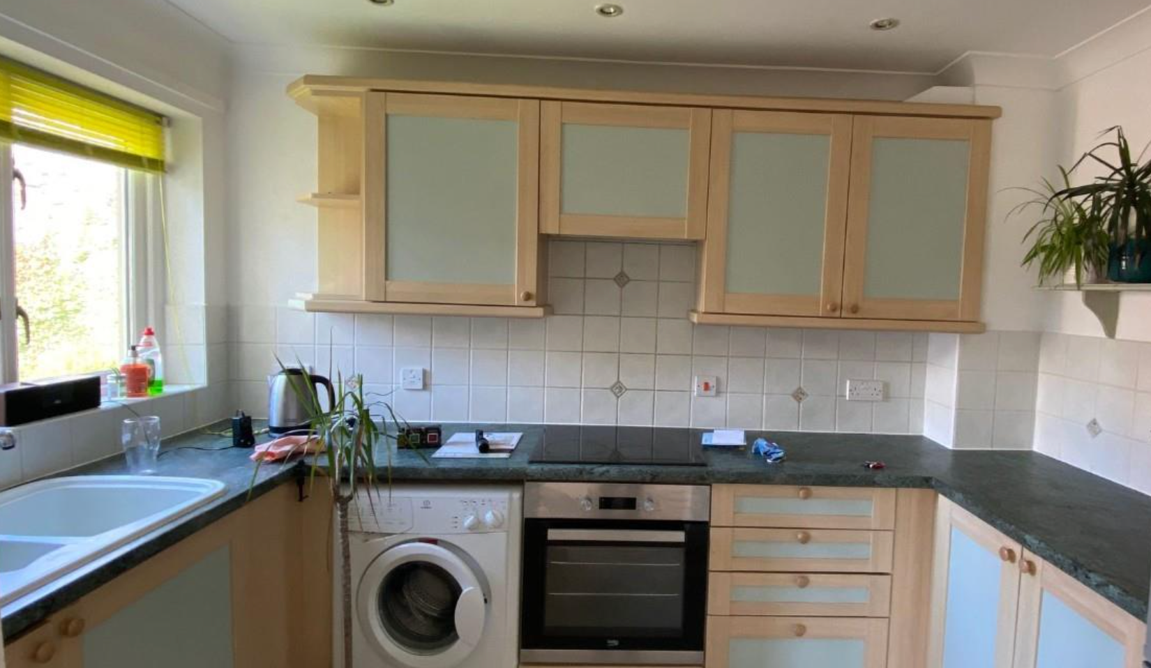 The kitchen in Bohill Court, Penryn. 