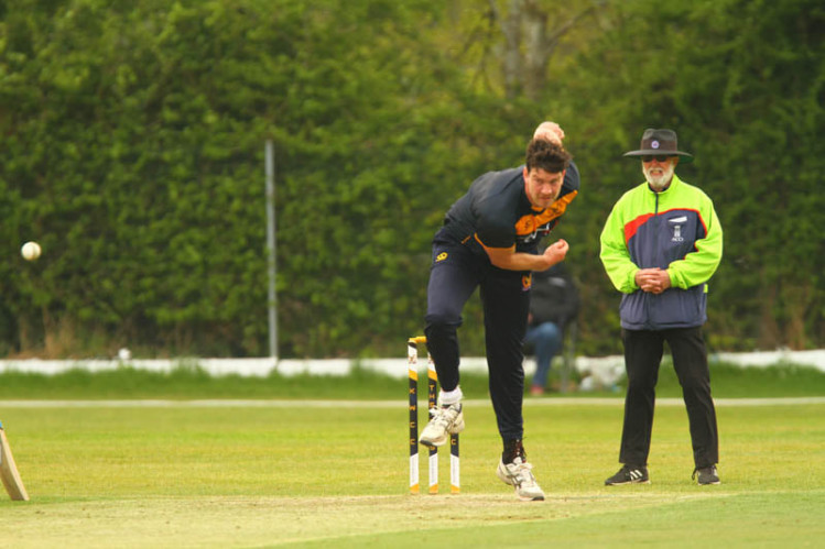 Paceman Alex Wyatt claimed 3-22 from his ten-over spell (Image by Paul Devine)