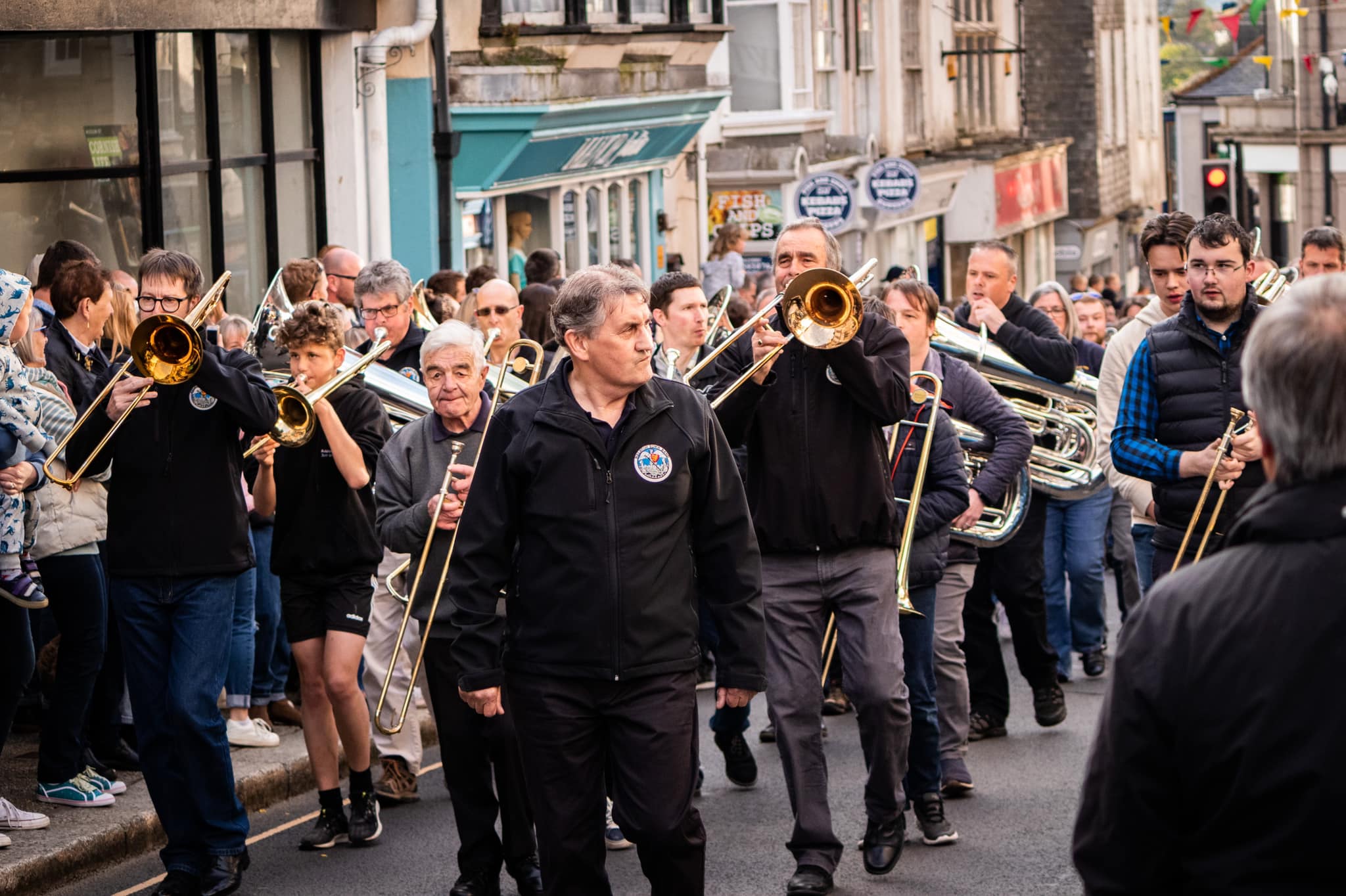 Photo of the May Day parade, Helston. Taken by Richard Cooper/Cornwall in Focus.