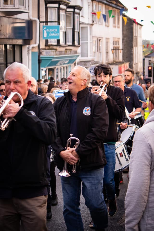 Photo of the May Day parade, Helston. Taken by Richard Cooper/Cornwall in Focus.