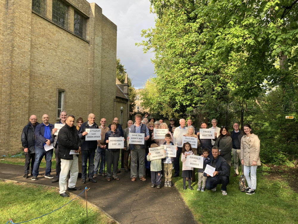 Residents in West London fear an iconic old mansion could be surrounded by 325 flats that "would be a disaster" for the local community.