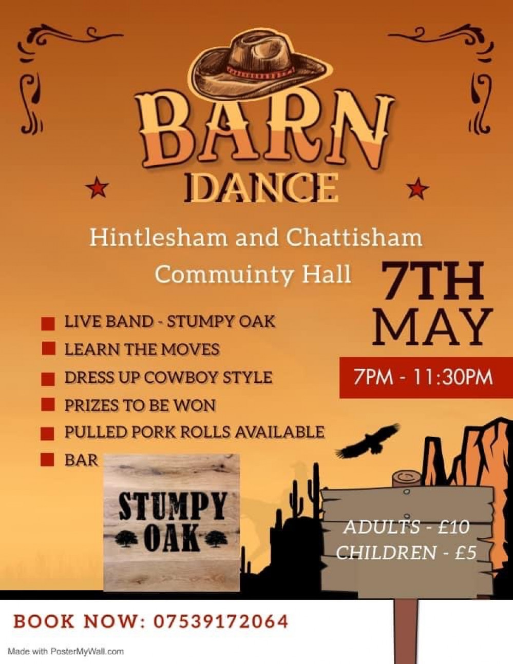 Barn Dance @ Hintlesham and Chattisham Community Hall