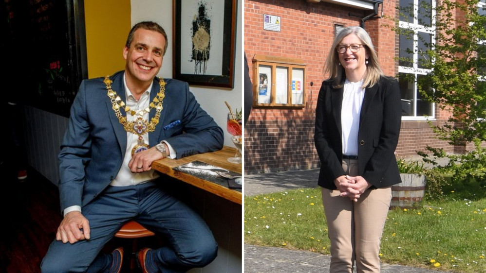 Cllr Terry Morris (left) and Cllr Jacqui Grey have resigned the Tory whip at WDC (Images via Everybody Smile Photography and WDC)