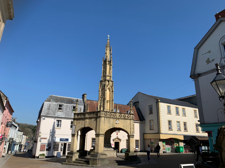 An application has been submitted to put up a totem sign in Shepton Mallet Market Place