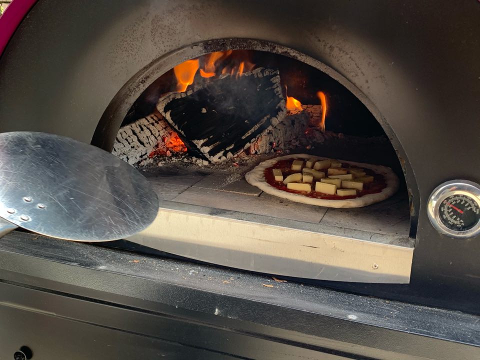 Pete purchased a mobile pizza oven