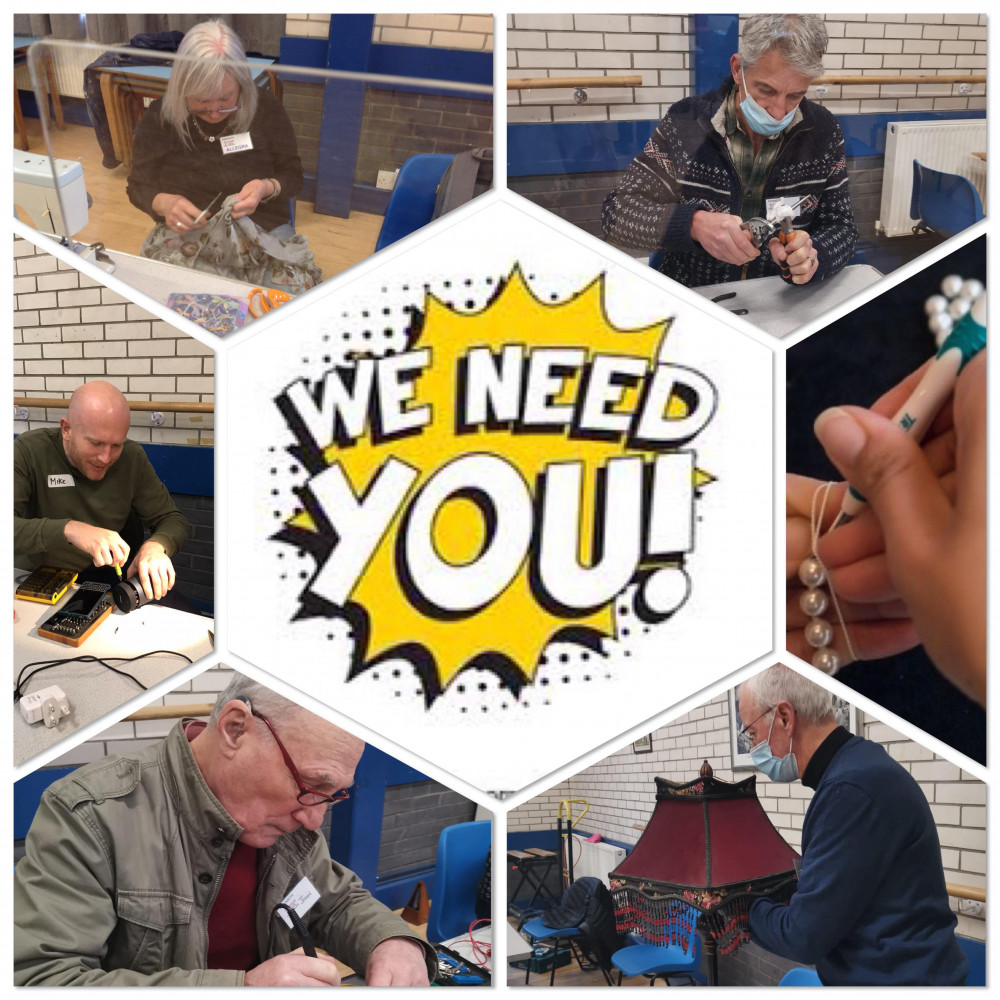 The Repair Café Penarth has been running since July 2018 and has grown in popularity. (Image credit: Sue Sugarman)