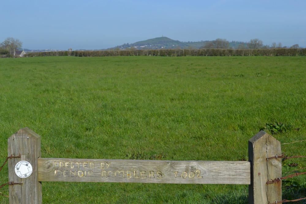 The Tor from the levels - an iconic Somerset view